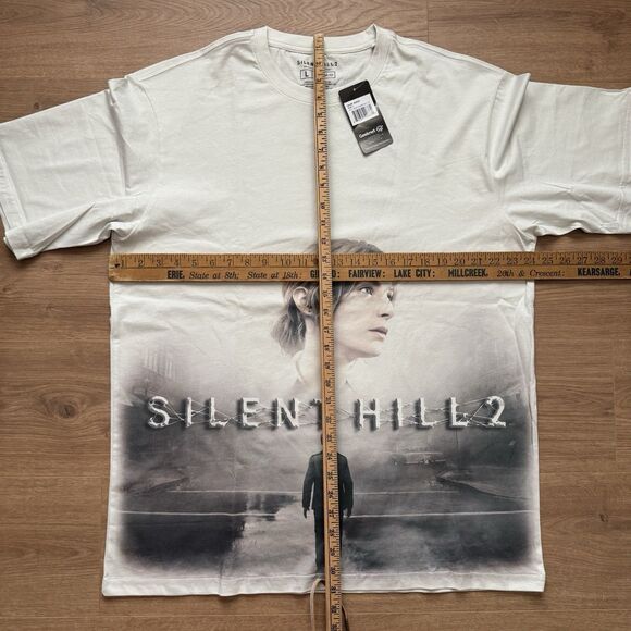 Silent Hill 2 Geeknet Cover Art Unisex Oversized T-Shirt Sz L Brand New Official - Picture 6 of 7